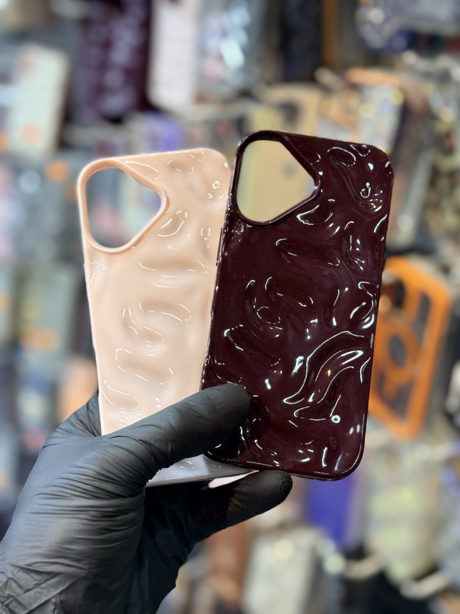 DALGALI Bordo ve Pembe kılıf