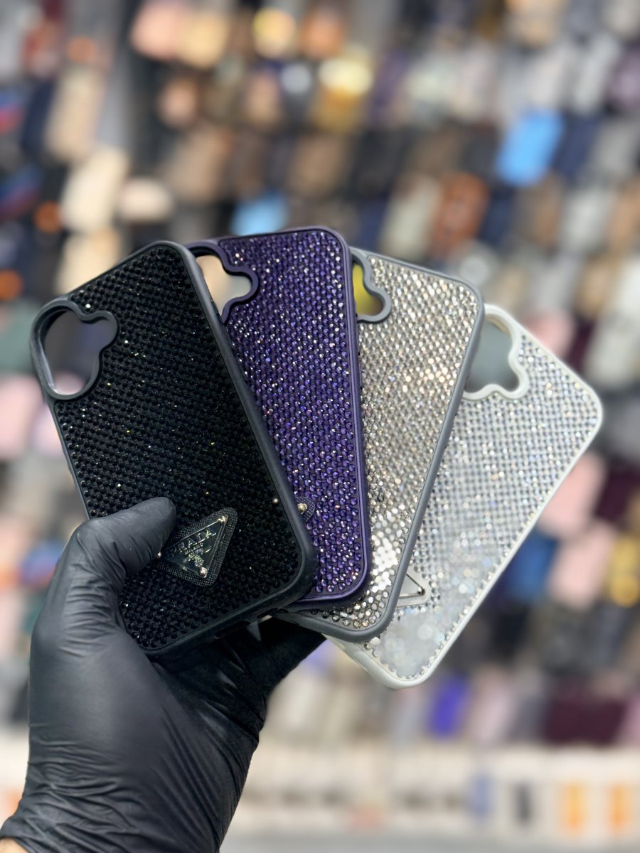 Prada taşlı kılıf